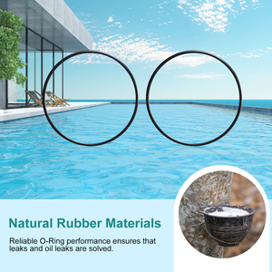 Junta tórica P61733/P6025 compatible con accesorios para piscinas <span class=keywords><strong>Bestway</strong></span> Flowclear, junta de repuesto para <span class=keywords><strong>bomba</strong></span> de filtro de piscina (2 piezas) - Product Image 4