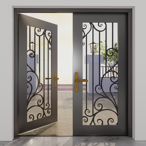 Puertas Elegantes de Hierro Forjado: Descubra Opciones de Puertas de Hierro Personalizadas y Hermosos Estilos Decorativos de Puertas de Hierro para un Lujo Inigualable - Product Image 5