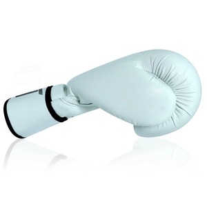 OEM ODM Boxing <b>Gloves</b> Custom Logo Print Cowhide Leather Lace <b>Up</b> Velcro Training Sparring <b>Gloves</b> Wholesale Factory - Product Image 2