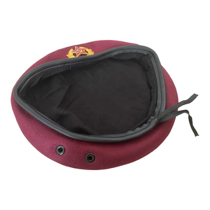 Lightweight Wool <b>Beret</b> Cap Custom Color Comfortable Dress Headwear for Events Sports Formal Wear - Product Image 1