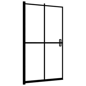 Cabine de douche pliante noire ESG 39,4''x55,1'' pour petits espaces, élégante et peu encombrante - Product Image 4