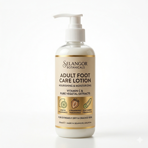 Foot Care Nourishing Moisturizing Lotion Vitamin <b>C</b> Lemon/Strawberry/Cucumber Fragrance for Adults Extremely Dry Skin Selangor - Product Image 1