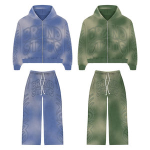 Conjunto Deportivo para Mujer Empire 2026, 100% Algodón |   Chándal Transpirable Eco Plus Size |   Logotipo Personalizado OEM - Product Image 1