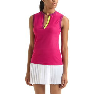 Jupe de tennis plissée bleu marine pour femme, design personnalisé, dernière collection, avec col zippé et poches discrètes pour balles, uniforme de sport - Product Image 1