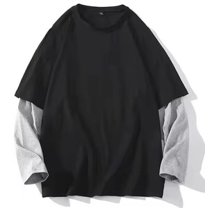 Camiseta de Manga Larga para Hombre, 100% Algodón, de la Más Alta Calidad, con Diseño Personalizado, Precio al por Mayor, Nueva Llegada - Product Image 5