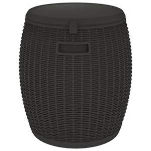 Boîte de rangement compacte en polypropylène noir pour le jardin, idéale pour les besoins de rangement et de stockage - Product Image 6