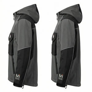 Veste à capuche pour homme, résistante à l'eau, de qualité supérieure, pour l'extérieur et la ville, marque privée OEM, Europe, Amérique. - Product Image 4