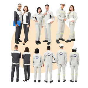 Pantalons de travail durables de haute qualité pour hommes, vêtements de travail d'usine, ensemble de style pour ouvriers, uniforme de travail, vêtements de soudage, OEM/ODM/FAIBLE MOQ - Product Image 1