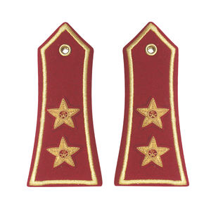 NANBA GROUP - Epaulettes Ecológicos con Bordado Personalizado, Accesorios para Uniformes, Estilo con Logotipo Personalizado, Placa de Hombro Lisa Promocional - Product Image 5