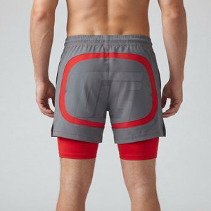 Modern Workout <b>Shorts</b> For <b>Men</b> Stretch Athletic Bottoms <b>Quick</b> <b>Dry</b> Fabric Comfortable Activewear For Gym Training Running - Product Image 4
