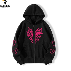 Nouveaux sweats à capuche pour hommes tendance, sweats à capuche pour hommes avec motif de mâchoire de requin, veste unisexe à fermeture éclair intégrale, sweats à capuche pour garçons - Product Image 1