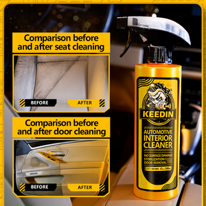 Limpiador de Cuero KD-041 KEEDIN 500ml, Limpiador de Interiores de Auto en Aerosol, Espuma Limpiadora de Cuero <span class=keywords><strong>para</strong></span> Autos - Product Image 1