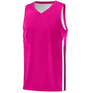 Nouvel ensemble de maillots de basket sans manches pour club, uniforme d'équipe, respirant, léger, séchage rapide, vêtements de basket pour adultes - Product Image 1