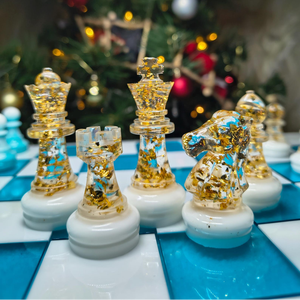 Handmade Resin Crafts <b>Chess</b> <b>Set</b> Various Materials and Colors Available from India - Product Image 1