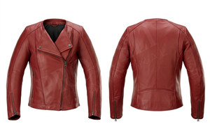 Hot Selling High Quality Genuine Motorcycle Leather <b>Jacket</b> for Men with Zipper Closure Stylish <b>Biker</b> <b>Jacket</b> for Casual OEM ODM - Product Image 2