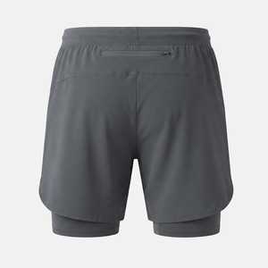 Wholesale Custom Logo <b>Men</b> 2 in 1 Running <b>Shorts</b> Quick Dry Gym Fitness Workout Sports <b>Shorts</b> with Pocket OEM ODM Manufacturer - Product Image 2