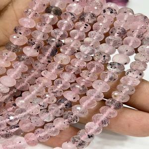 Cuentas de Piedras Preciosas, Lepidocrocita Natural AAA, Cuentas Facetadas en Forma de Rondelle de 8 mm, Hilo de 8 Pulgadas - Product Image 1