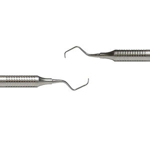 Cureta Gracey # Curetas Dentales Periodontales Reutilizables de Acero Inoxidable 9/10 de Doble Punta con Mango Hueco, Manuales, Aprobadas por la CE - Product Image 2