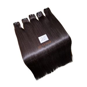 Extensiones de Cabello Humano Remy Vietnamita Virgen, de Una Sola Capa, con Doble Trama a Máquina, Lisas, Sedosas y Brillantes, Precio al por Mayor - Product Image 2