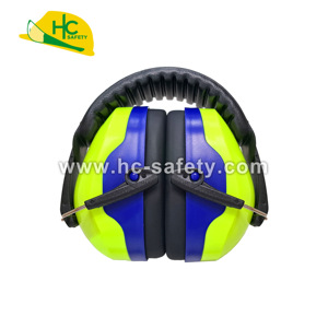 ที่ครอบหูแบบพับได้ HC708 ป้องกันเสียงรบกวน พร้อมแผ่นรองรับ PVC นุ่มสบาย น้ำหนักเบา ผลิตจาก ABS ได้รับการรับรองมาตรฐาน CE ANSI - Product Image 4