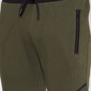Pantalon de survêtement personnalisé pour homme, coupe droite, respirant, pour l'entraînement sportif, effet délavé - Product Image 4