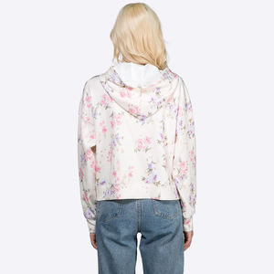 Sudadera con Capucha Estampada Floral de Capa de Aire para Mujer, Venta al por Mayor - Product Image 5