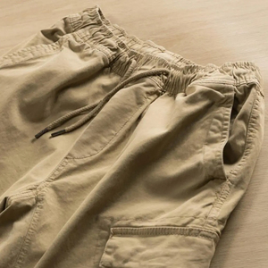 Streetwear Cargo Pants Loose Fit Baggy Style Heavyweight Cotton Cargo Pants Utility Multi Pocket Vintage Fashion Cargo Pant - Product Image 6