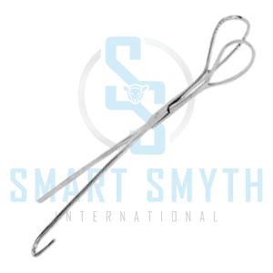 Pinzas Veterinarias para Parto, Pinzas de Acero Inoxidable para Parto de Cerdos, Instrumento Obstétrico Animal - Product Image 2