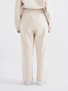 Custom Wholesale Baggy Fleece Wide Leg Oversized Track Pants Blank <b>Jogger</b> Pants for Women <b>Stacked</b> Women Sweatpants - Product Image 6