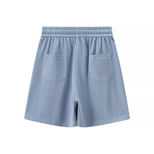 Shorts Casuales de Moda para Mujer, 3 Colores Disponibles, Cintura con Cordón Ajustable, Color Sólido - Product Image 3