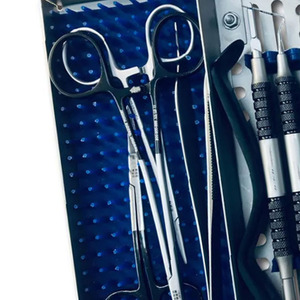 Kit d'outils de nettoyage manuel d'implants dentaires 5 pièces, instruments de chirurgie buccale personnalisés, certifié CE Classe I - Product Image 4
