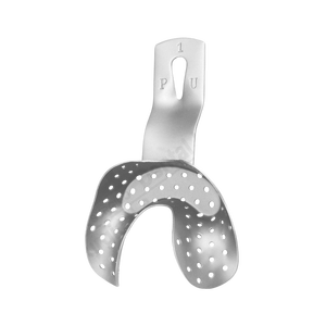 Bandeja de Impresión para Arco Inferior, Dentición Parcial Mandibular, con Dientes Parciales # 2 Utensilios Manuales de Acero Inoxidable Pakistán - Product Image 1