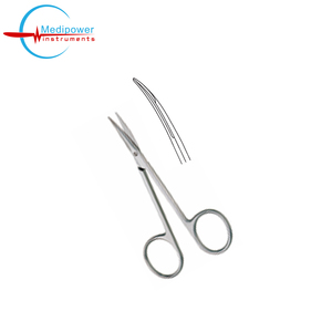 Supercut Stevens Micro Tenotomy Scissors 11.5cm Curved German Stainless Steel Plastic Surgery Scissors And <b>Instrument</b> - Product Image 4