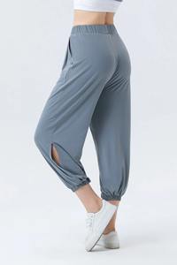 Pantalon de jogging en coton ajusté pour femme, vente en gros personnalisée, idéal pour le sport, l'entraînement et la course à pied - Product Image 2