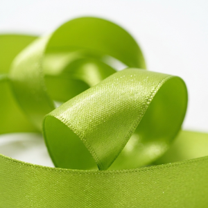 25mm Lime Green Single Face Satin Ribbon Manufacturer 5 Rolls x 8 Meter for Spring Window Displays Easter Event Decor <b>Bows</b> - Product Image 4