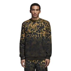 Sudadera de Cuello Redondo Estilo Camuflaje Resistente para Hombre y Mujer, Sudadera Verde Camo para Moda Urbana y Actividades al Aire Libre - Product Image 1