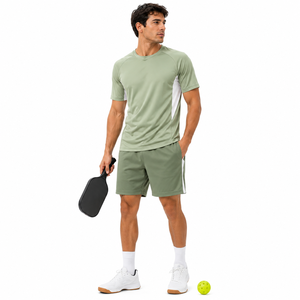 Uniformes Deportivos Personalizados al por Mayor para Pickleball, Conjunto de Jersey y Pantalones Cortos de Alto Rendimiento para Hombre, Ropa Deportiva de Secado Rápido - Product Image 2
