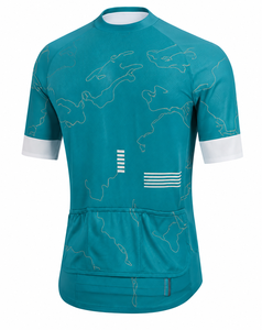 เสื้อปั่นจักรยานแขนสั้นสำหรับผู้ชาย ระบายอากาศได้ดี แห้งเร็ว เหมาะสำหรับปั่นจักรยานบนถนนและเสือภูเขา - Product Image 3