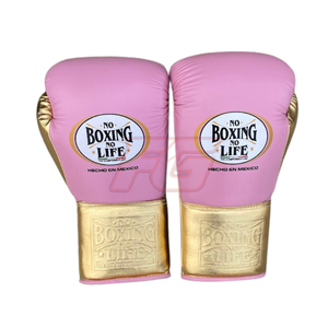 Guantes de Boxeo Profesionales de Cuero Genuino con Cierre de Gancho y Bucle, Guantes de Sparring, Fabricante OEM, No Boxing No Life - Product Image 5