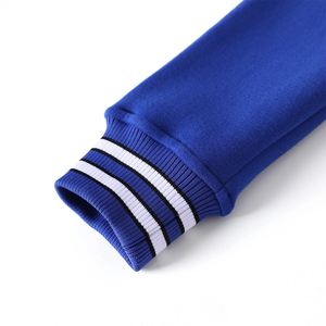 Blouson universitaire personnalisé Sigma noir queue de poisson pour homme – Laine premium coupe-vent hiver, ourlet allongé, streetwear utilitaire, équipement scolaire - Product Image 4