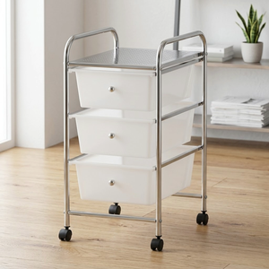 MIT DIY Home Storage Furniture Wholesale EBay Storage <b>Rack</b> with Metal Drawers Made in Taiwan - Product Image 1