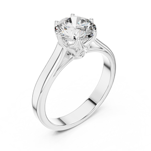 Factory Wholesale 925 Sterling Silver Moissanite <b>Diamond</b> <b>Ring</b> Custom Engagement Wedding Jewelry Manufacturer OEM Supplier - Product Image 4