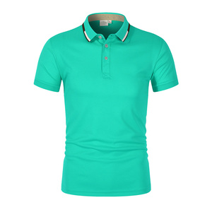 Polo de Manga Corta Azul Melange para Mujer, de Secado Rápido, Tejido, Informal - Product Image 3