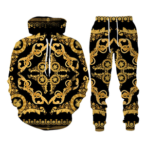 Ensembles de survêtements décontractés pour hommes, personnalisés et imprimés par sublimation, en molleton épais de coton, pour l'hiver – Meilleures ventes - Product Image 6