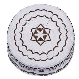 Chapeaux de prière musulmans ethniques pour hommes, prix de gros, casquette de haute qualité en tissu respirant, couleurs et tailles personnalisables, toutes saisons, OEM/ODM - Product Image 4