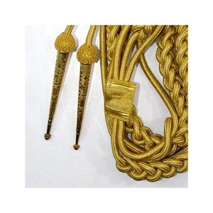Aiguillette Multicolor Trenzada, Cordón Decorativo para Hombro, Accesorio para Ceremonias, Fabricación Personalizada OEM ODM, Venta al Por Mayor - Product Image 6