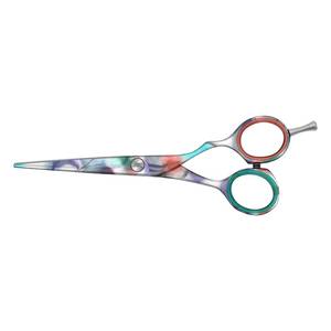Ensemble professionnel de ciseaux de coiffure chirurgicaux Morje, peignes, brosse, cape, étui, acier inoxydable 4Cr13, 28 dents, droit, tranchant, réutilisable - Product Image 4