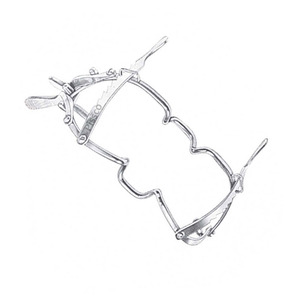PISSCO Dental Mouth Gag Surgical Mouth Gag Dental Mouth Opening <b>Instrument</b> Oral Surgery Mouth Gag Stainless Steel Mouth Gag - Product Image 6