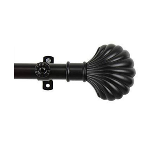 Decorative Rose Gold Metal Curtain Rod/<b>Pole</b> Finials Ends for 28mm Curtain <b>Poles</b> Fashionable Design Curtain Decorative - Product Image 4