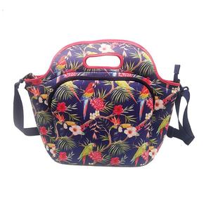 Ningbo Wilson Neoprene Double Layer Crossbody Portable Insulated Cool Lunch Bag Zipper Durable PEVA for Office Women Kids - Product Image 1